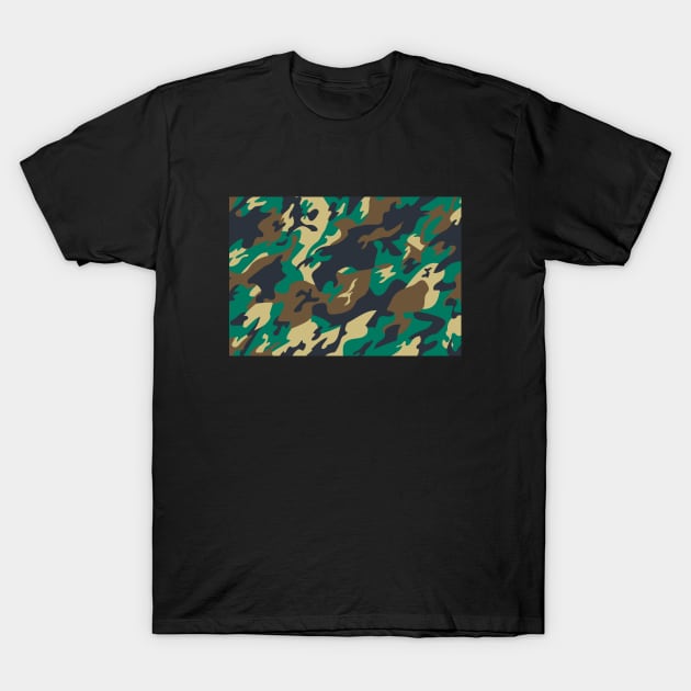 CAMO MILITARY GREEN T-Shirt by Bombastik